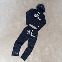 Setelan Olahraga Pria Gaya Vintage 2025 Hoodie Celana Panjang dan Setelan Hoodie Tracksuit Mode Baru untuk Pria