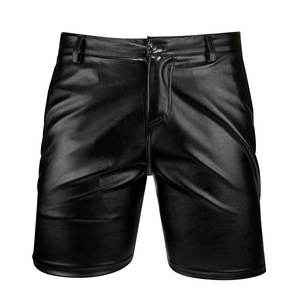 Shorts en cuir élégants pour hommes, confortables, durables, respirants, décontractés, pour l'extérieur, mode estivale, qualité supérieure, imperméables, coupe-vent - Product Image 1