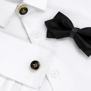 กระดุมข้อมือมาสเตอร์ Mason Blue Lodge มีสีดำและสีทองดีไซน์ล่าสุดและทันสมัยที่สุดพร้อมคุณภาพที่ต้องการมากที่สุด - Product Image 3