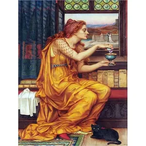 E. De Morgan's the for love Potion กระเบื้องผนังครัว backsplash ในวัสดุเซรามิกหินอ่อน - Product Image 1