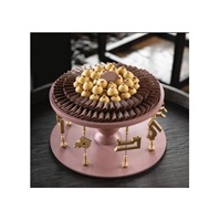 Plats de service à chocolat au design standard, assiette de service à chocolat en acier inoxydable martelé de qualité exclusive à un prix attractif