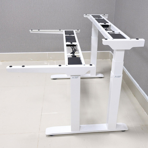 ETL-2300BZD Height-<b>Adjustable</b> Metal <b>Table</b> <b>Legs</b> with 4 Support <b>Legs</b> Feature <b>Adjustable</b> - Product Image 4