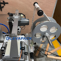 Applicateur d'étiquettes semi-automatique de table MT-50 en acier inoxydable pour bouteilles rondes, bocaux, canettes et cosmétiques
