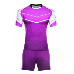 Ensemble d'uniformes de rugby personnalisés de haute qualité, vêtements de sport respirants avec impression par sublimation, conception personnalisée OEM unisexe pour adultes - Product Image 1