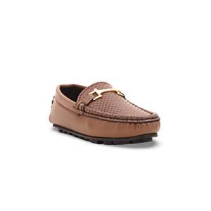 Mocassin formel marron pour garçon KD0767 - Product Image 2