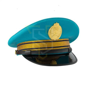 Nouvel arrivage Chapeau d'officier pour hommes à l'extérieur pour adultes Meilleure qualité Couleur solide Haute qualité Logo personnalisé Casual Service OEM PK - Product Image 1