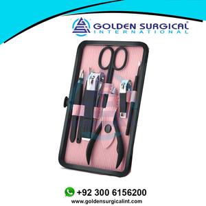 Kit de Manicura para Mujer, Set Profesional de Cortaúñas, Herramientas de Cuidado de Pedicura, Acero Inoxidable - Product Image 4