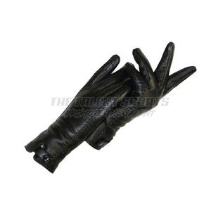 Gants en cuir unisexes pour hommes, matériau de qualité supérieure, finition lisse, pour l'hiver, les fêtes, les voyages, élégants, doublure en coton chaud, respirants - Product Image 2