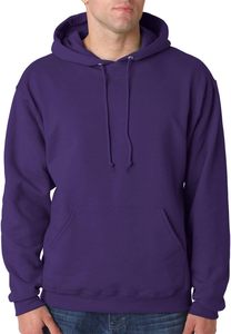 Sweat à capuche imprimé bouffant personnalisé 320 GSM 100% coton pour hommes Streetwear à épaules tombantes avec poche avant surdimensionnée à la mode - Product Image 3