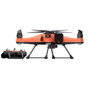 Drone étanche orange avec caméra, gyroscope 6 axes, évitement d'obstacles par IA, télécommande UAV pour utilisateurs intermédiaires - Product Image 1