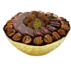 Tazón de Chocolate de Metal plateado hecho a mano, soporte dulce para bodas y fiestas de cumpleaños, plato de postre, precio de fábrica - Product Image 4