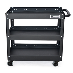 Carro de herramientas de acero inoxidable de 3 niveles VNUQ071XDBB2 Gabinete Protector de poliéster Personalizable Fabricante vietnamita que ofrece OEM - Product Image 1