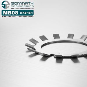 Chất lượng cao khóa máy giặt MB08 cho Metric khóa Nuts <span class=keywords><strong>KM08</strong></span> MB01 để mb40 mang phụ kiện khóa máy giặt - Product Image 1