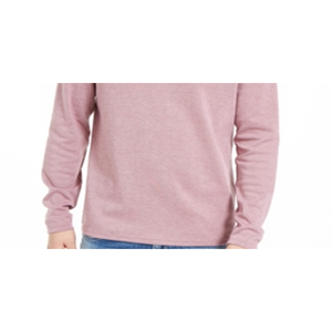 Suéter de manga larga con cuello redondo para hombre, color morado jaspeado, talla X-Large, con decoración de botones, de INC International Concepts - Product Image 4