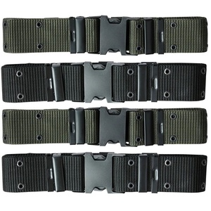 เข็มขัดยุทธวิธีผ้าไนลอนสำหรับผู้ชาย, เข็มขัดผ้าแคนวาสแบบปลดได้อย่างรวดเร็วอุปกรณ์ป้องกันส่วนบุคคล - Product Image 2