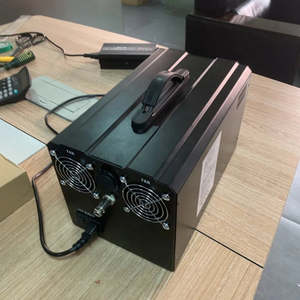 เครื่องแปลงแบตเตอรี่ลิเธียมไอออนแบบพกพา500W 1000W 1500W 12V 24V 36V 48V แบตเตอรี่ลิเธียมไอออน80ah 30ah เอาต์พุต AC 220V 110V - Product Image 1