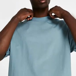 Col rond surdimensionné chemise goutte épaule Pakistan fait hommes chemises fête porter bas quantité minimale de commande à manches courtes hommes meilleure qualité pour les adultes - Product Image 5