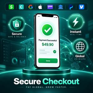 ระบบชำระเงินสำหรับผู้จัดจำหน่ายเกมออนไลน์ รองรับ Cash App, Chime, Apple Pay, Google Pay, PayPal, ACH Card และบริการแบบเรียลไทม์ - Product Image 1