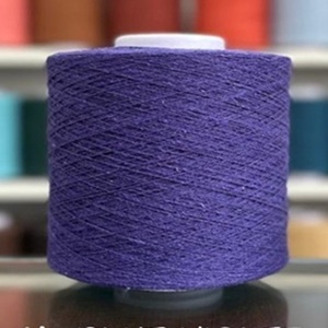 เส้นด้ายฝ้าย100% รีไซเคิลสำหรับถักและทอผ้าลายดิบ - Product Image 1