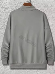 Meilleur design 100% coton sweat ras du cou sweats à capuche de haute qualité pour hommes nouveau tissage inversé pour l'automne - Product Image 2