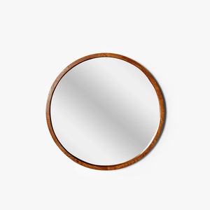 Producto personalizado hecho a mano espejo decorativo de pared de madera bajo MOQ Fabricante Mayorista venta directa de fábrica - Product Image 3