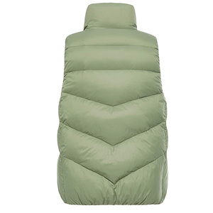 Gilet bouffant de randonnée OEM de femmes gilets décontractés imperméable coupe-vent 100% polyester gilet pour hommes vestes bouffantes respirantes - Product Image 5