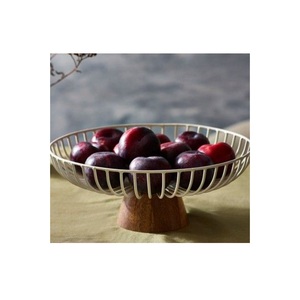 High Quality Metal Wire Fruit and <b>Vegetable</b> <b>Storage</b> <b>Basket</b> Modern Design Kitchen Decor Competitive Price - Product Image 2