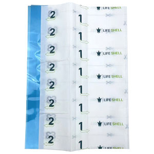 غشاء بولي يوريثين قابل للتنفس بطبقة طبية مطوية 3 طبقات من الجلد الصناعي لخلع الملابس الجراحية NPWT مقاومة للماء 25x30 - Product Image 2