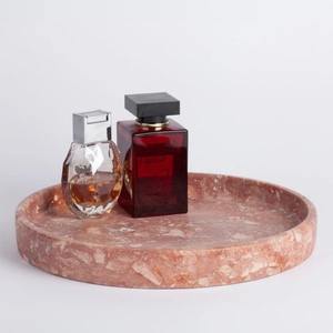 Bandeja de Mármol Funcional Diseñada para Organizar Artículos Esenciales de Baño, Utensilios de Cocina y Accesorios Decorativos - Product Image 1