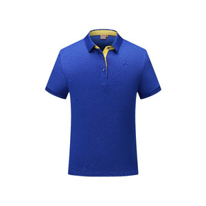 T-shirt polo de golf à manches courtes pour hommes 190 Gsm haute qualité 100% polyester OEM logo personnalisé uni vierge pour hommes - Product Image 4