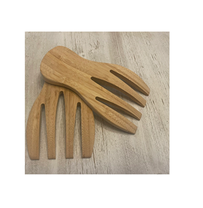 Cuchara de madera para ensalada de mano, utensilios de cocina, juegos de cucharas de madera, restaurantes, regalo, gran oferta - Product Image 6