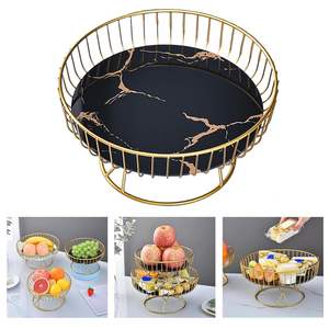 Modern fruit bowl <b>metal</b> Wire fruit <b>storage</b> <b>basket</b> Kitchen countertop fruit <b>storage</b> Home decor fruit bowl Gold wire fruit <b>basket</b> - Product Image 6