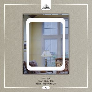 Espejo Decorativo para Baño con Reflejo Claro para Espacios Interiores Modernos de la India - Product Image 4