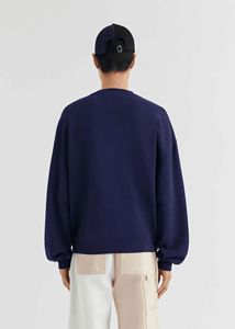 Sweat-shirt décontracté en molleton 100% coton de qualité supérieure personnalisable |   Sweat à capuche pour homme, col rond, streetwear d'hiver - Product Image 4
