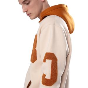 Sweat-shirt à capuche oversize pour homme, streetwear, imprimé sur mesure, en coton, vêtements de mode, fabricant de vêtements en gros OEM - Product Image 4