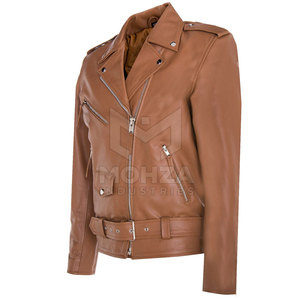 Veste de moto pour homme en cuir véritable de haute qualité, confortable, respirante, pour une utilisation en extérieur en hiver, séchage rapide - Product Image 3