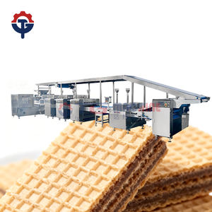 크림 레이어링 절단 및 냉각 컨베이어와의 완전 자동 웨이퍼 비스킷 만들기 라인 - Product Image 3