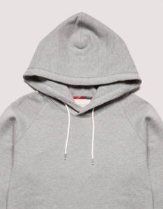 Pull à capuche en polaire à manches longues gris basique pour hommes Streetwear chaud d'hiver avec capuche à cordon de serrage Sweat à capuche imprimé personnalisé - Product Image 6