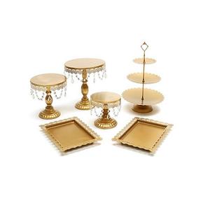 ชั้นเหล็ก2ชั้นชั้นชั้นชั้นที่เสิร์ฟของหวานเค้กช็อคโกแลตรูปทรงกลมคุณภาพระดับพรีเมียมแบบสแตนด์บายศิลปะในบ้าน - Product Image 3