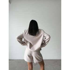 Shorts de Cachemira con Diseño Espigado, Transpirables y Cómodos - Product Image 5