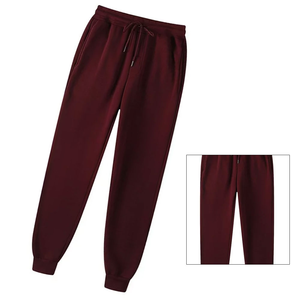 2025 Custom Design Men's Corduroy Sweatpants Straight Fitting Elastic Waist Closure Waterproof Breathable Casual Sports <b>Jogger</b> - Product Image 4