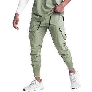 กางเกงทำงานผ้าฝ้ายโพลีสำหรับผู้ชายกางเกงทำงานออกแบบได้ตามต้องการมีสไตล์ - Product Image 1