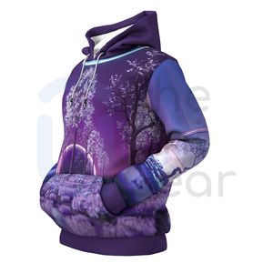 เสื้อสเวตเตอร์มีฮู้ดสำหรับผู้ชายและผู้หญิงแจ็กเก็ตมีลายปักลวดลายสีพื้นสำหรับฤดูหนาวออกแบบได้ตามที่ต้องการ - Product Image 4