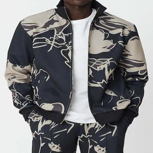 2023 veste de bombardier de vol personnalisable de haute qualité pour hommes coupe-vent et respirant conception haut de gamme imprimée personnalisée - Product Image 3