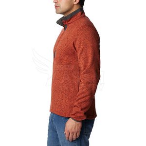 Sweat-shirts à col zippé de haute qualité pour hommes, vêtements streetwear, fabricant de vêtements, sweat-shirts décontractés à col zippé - Product Image 2