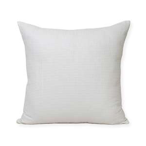 Housse de coussin décorative 100% coton blanc gaufré, housse de coussin décorative gaufré pour canapé, fauteuil, salon, hôtel - Product Image 3