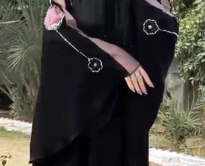 Ropa musulmana tradicional de mujer modesta elegante mangas de campana hermosas con trabajo de Tejido estilo Abaya Kaftan Formal Dubai - Product Image 2