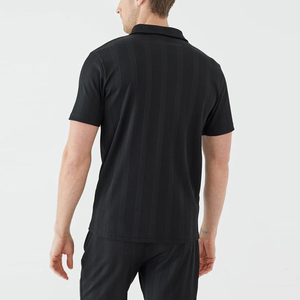 Best Style Men's Casual Summer Sports <b>Suit</b> Breathable Custom OEM Polo <b>T</b> <b>Shirt</b> and Shorts 2-Piece Set Fashion Color Matching - Product Image 3