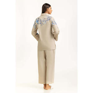 Conjunto Coordinado Bordado Estilo Chino Dobby IPST-44814-A, Ropa de Verano para Mujer, Tallas XS, XL, XXS, Falda por Encima de la Rodilla y Pantalones - Product Image 6