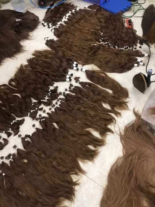Raw Vietnamese Straight Hair Unprocessed Virgin  Brown Same Cuticle Aligned From Hair Vendors Vietnamese Factory
